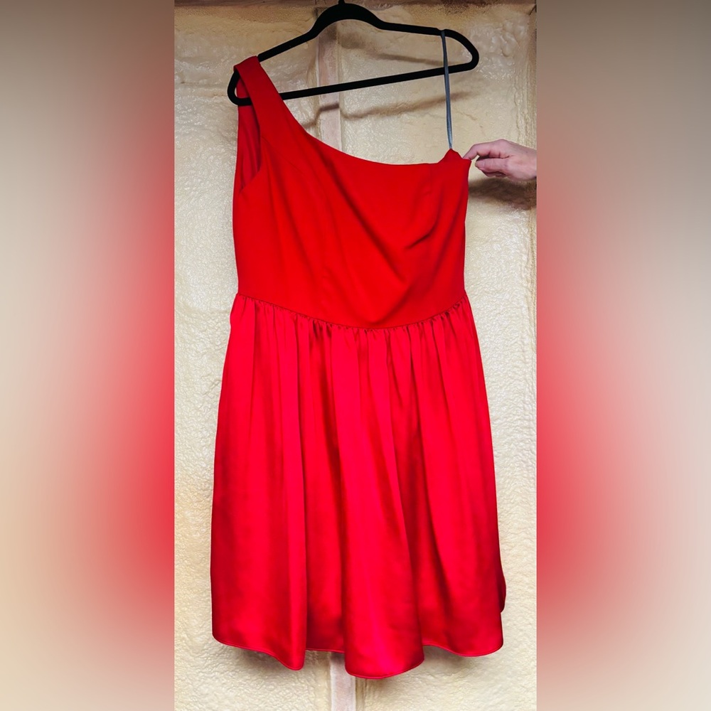 Elegant Red Women's Dress